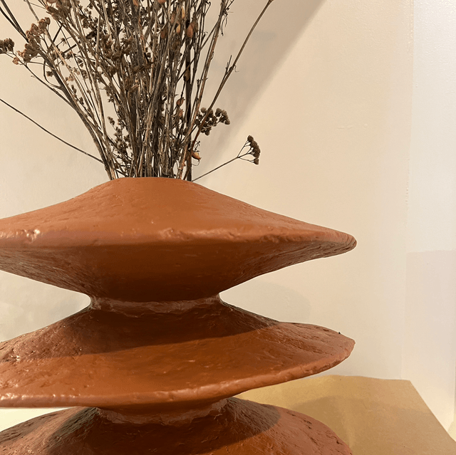 VASE OÏL • Marron