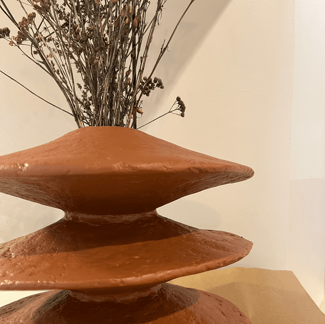 VASE OÏL • Marron